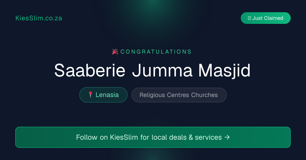 Saaberie Jumma Masjid
