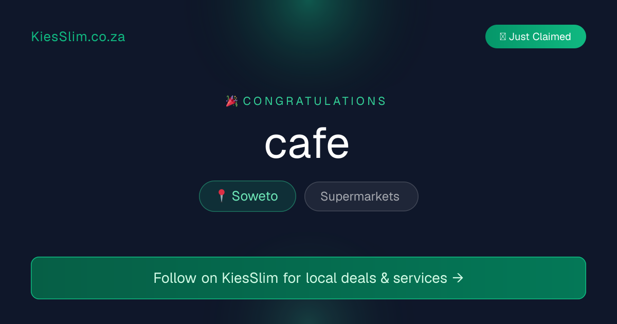 cafe