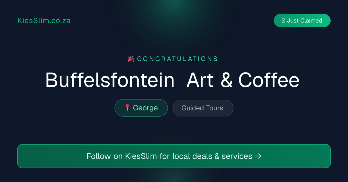 Buffelsfontein Art & Coffee