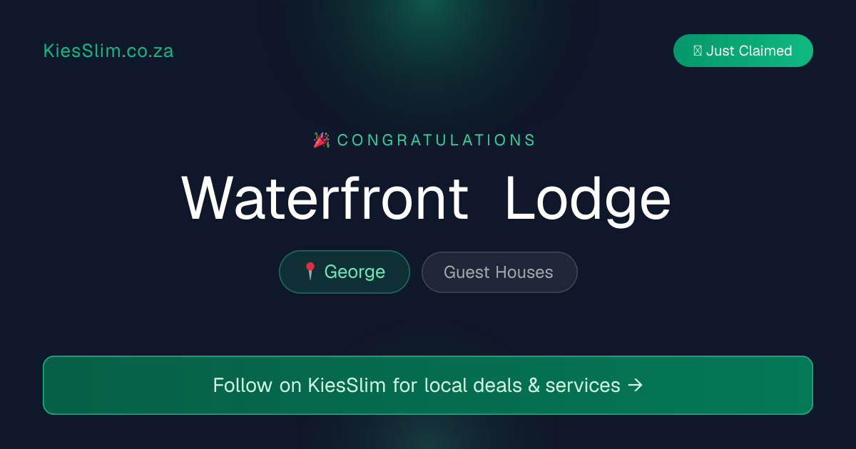 Waterfront Lodge