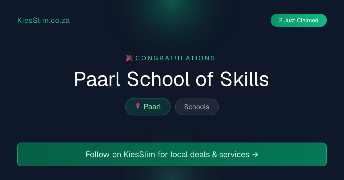 Paarl School of Skills