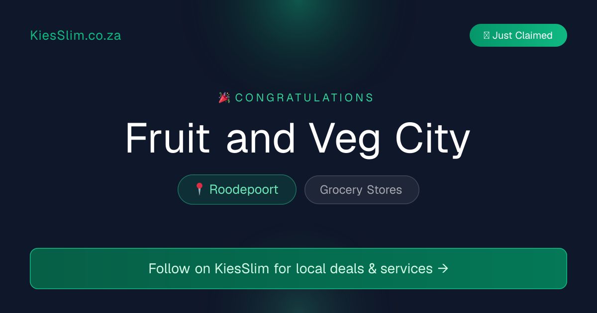 Fruit and Veg City