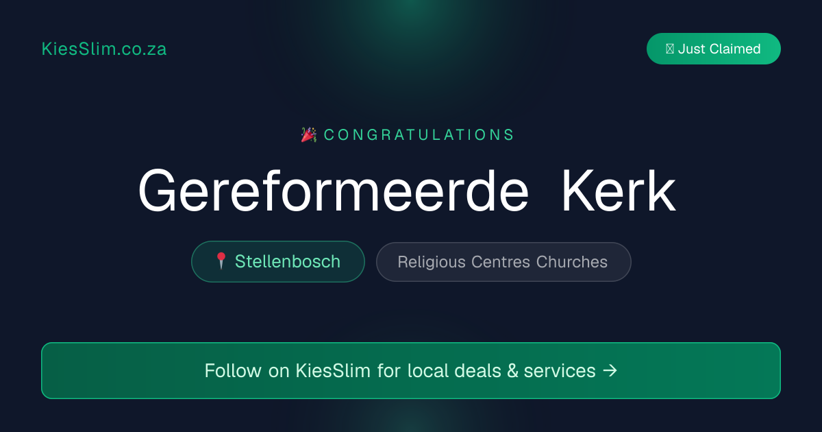 Gereformeerde Kerk