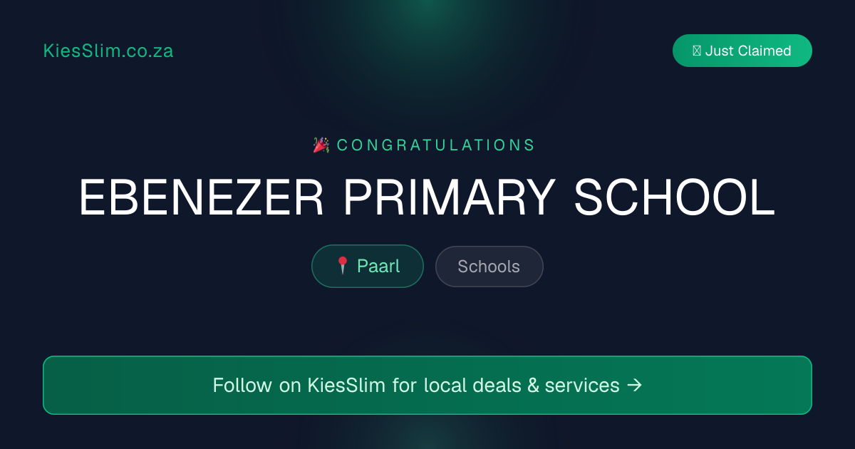 EBENEZER PRIMARY SCHOOL