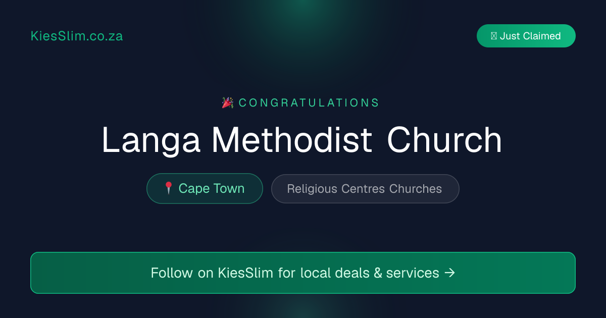 Langa Methodist Church