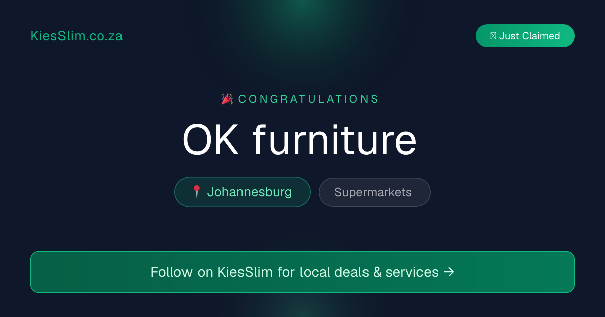 OK furniture