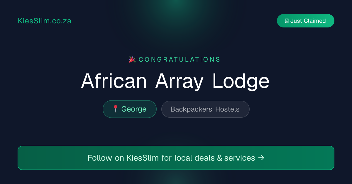 African Array Lodge