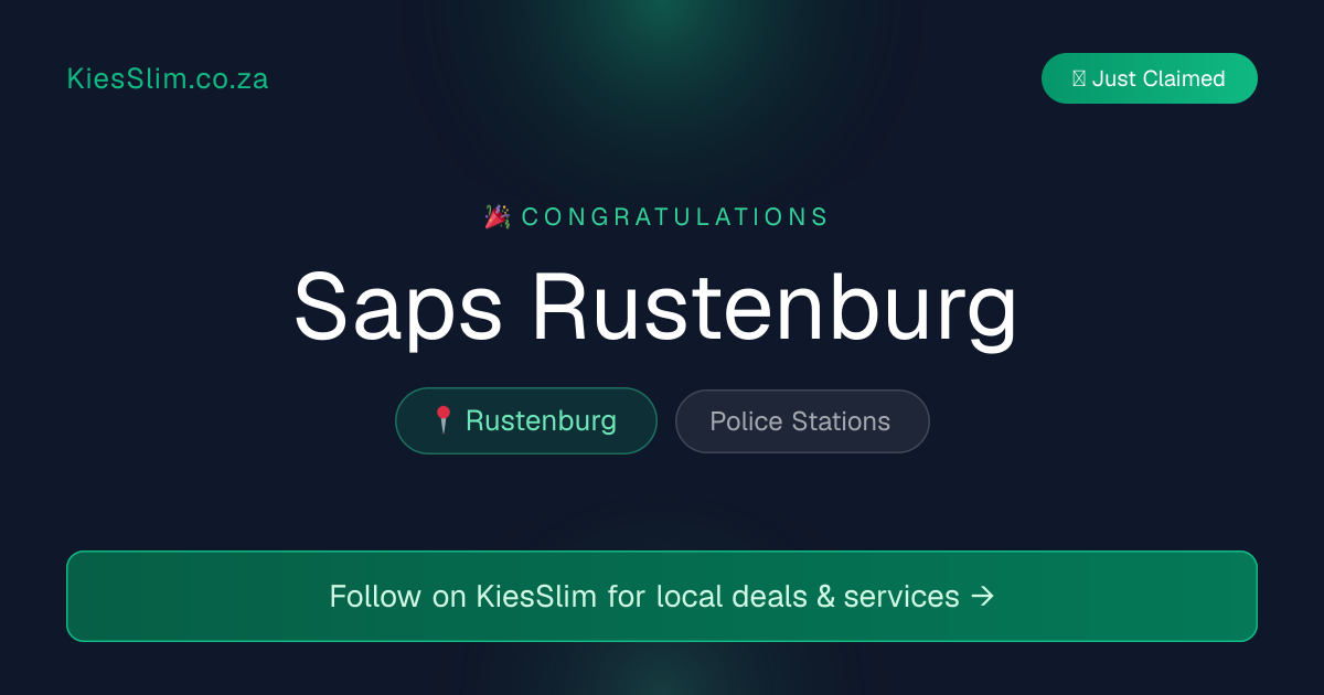 Saps Rustenburg