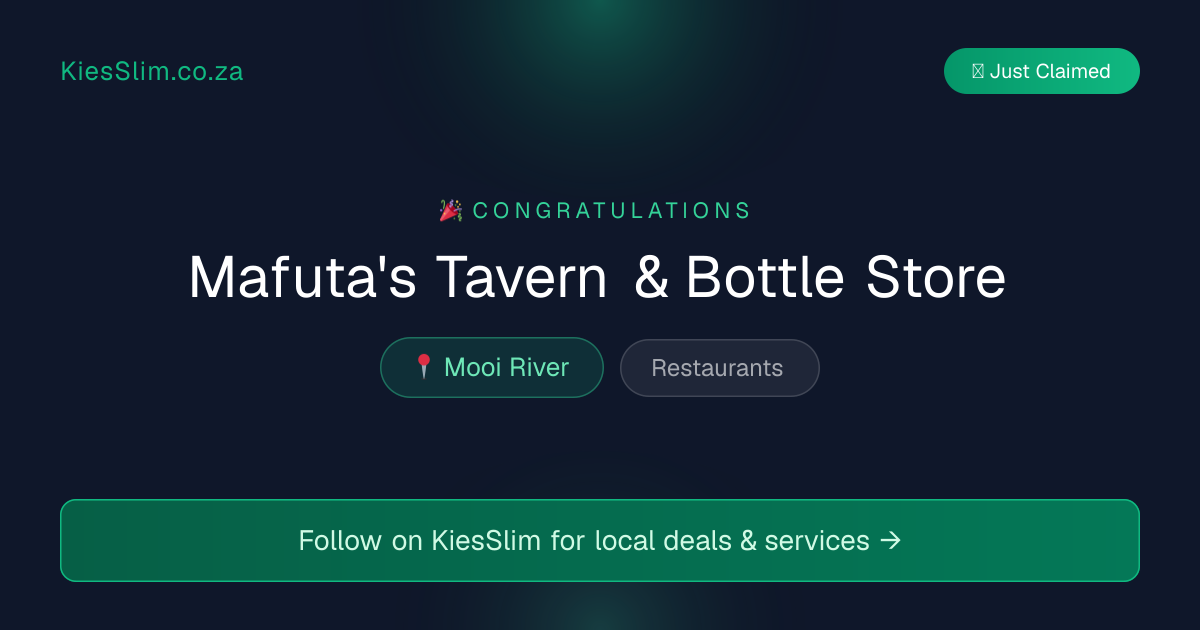 Mafuta's Tavern & Bottle Store