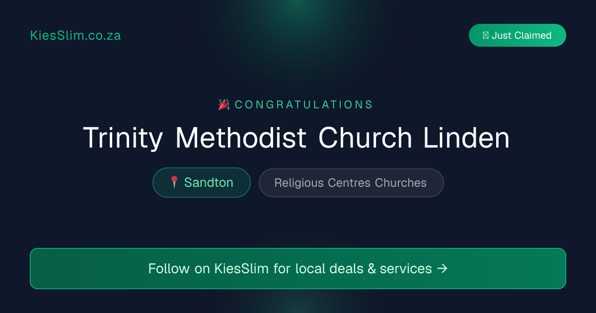 Trinity Methodist Church Linden