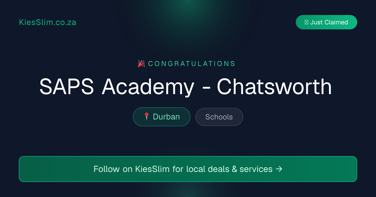 SAPS Academy - Chatsworth