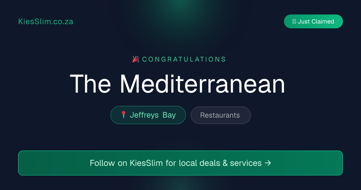 The Mediterranean